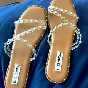 Like new Steve Madden studded sandals